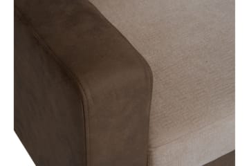 Truro Venstre L-formet Hjørnesofa med Chaiselong i Stof - Grå - Møbler - Sofaer - Velour sofaer