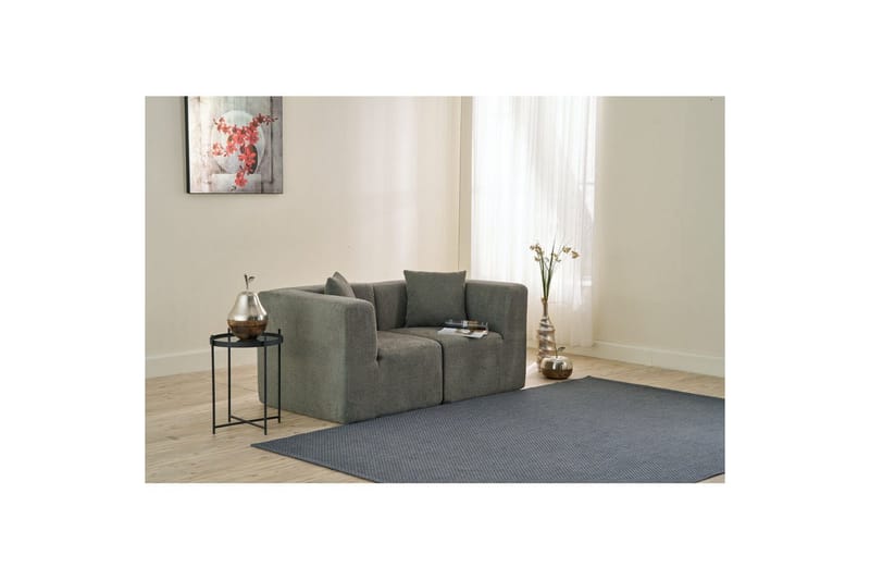 Veyno Sofa 2-sits - Grå - Møbler - Sofaer - 2 personers sofa