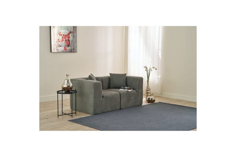 Veyno Sofa 2-sits - Grå - Møbler - Sofaer - 2 personers sofa