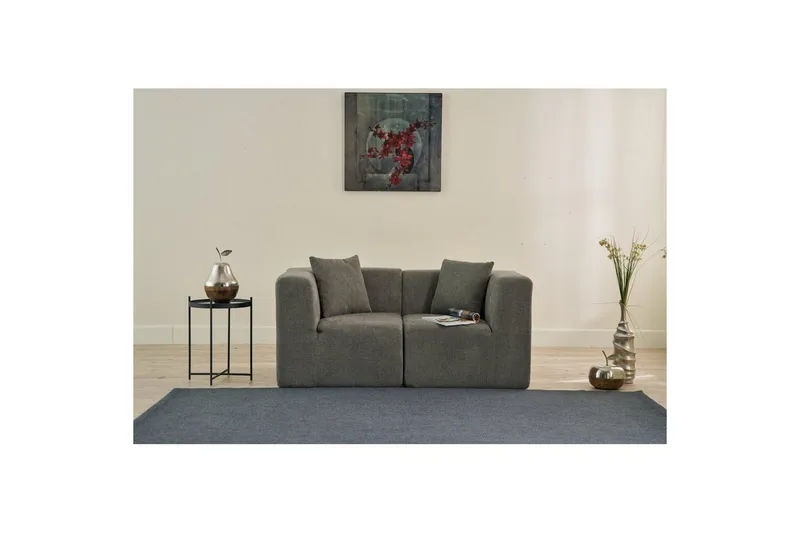 Veyno Sofa 2-sits - Grå - Møbler - Sofaer - 2 personers sofa