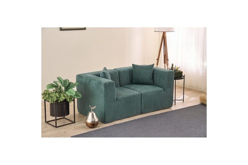Veyno Sofa 2-sits - Grøn - Møbler - Sofaer - 2 personers sofa