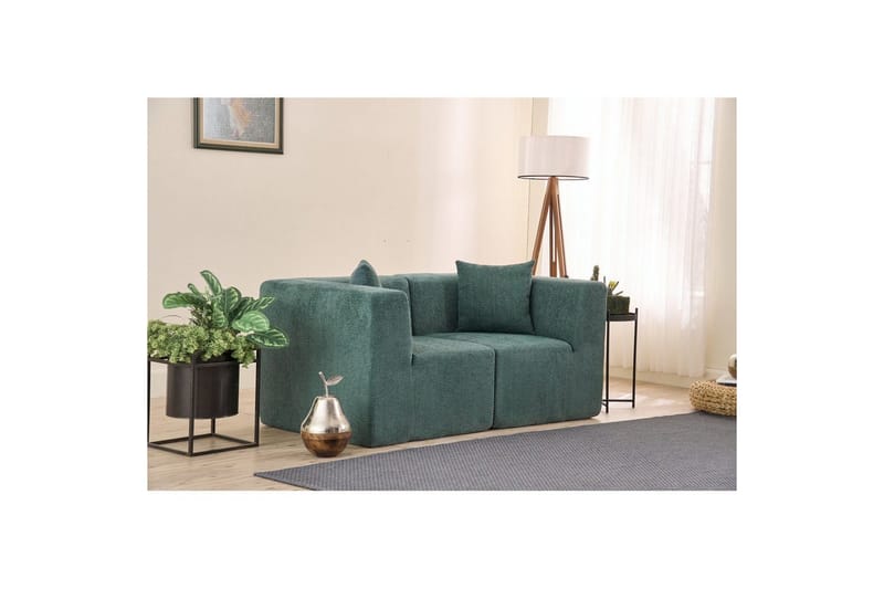 Veyno Sofa 2-sits - Grøn - Møbler - Sofaer - 2 personers sofa