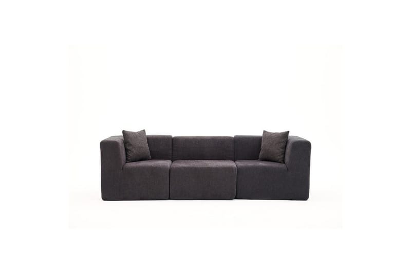 Veyno Sofa 3-sits - Antracit - Møbler - Sofaer - 3 personers sofa
