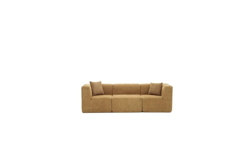 Veyno Sofa 3-sits - Brun - Møbler - Sofaer - 3 personers sofa