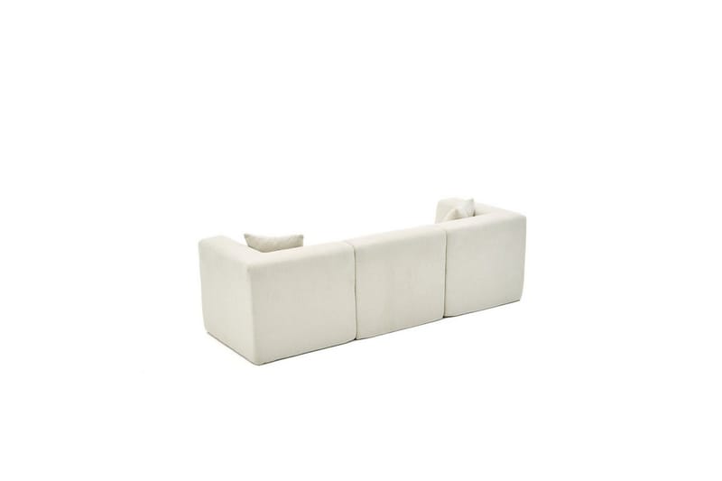 Veyno Sofa 3-sits - Creme - Møbler - Sofaer - 3 personers sofa