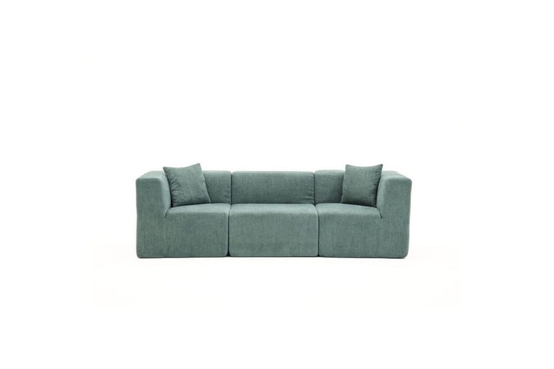 Veyno Sofa 3-sits - Grøn - Møbler - Sofaer - 3 personers sofa