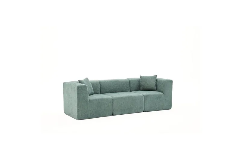 Veyno Sofa 3-sits, Grøn