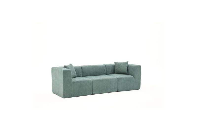 Veyno Sofa 3-sits, Grøn