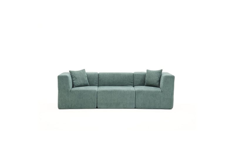 Veyno Sofa 3-sits - Grøn - Møbler - Sofaer - 3 personers sofa
