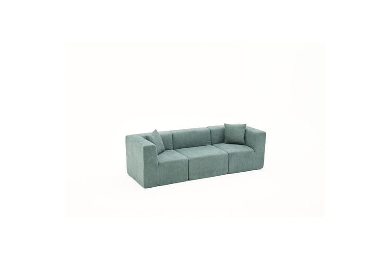 Veyno Sofa 3-sits - Grøn - Møbler - Sofaer - 3 personers sofa
