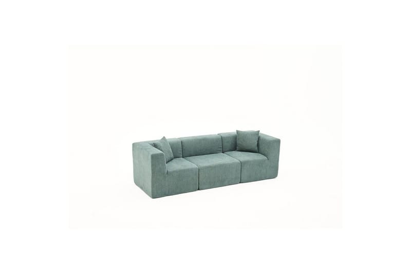 Veyno Sofa 3-sits - Grøn - Møbler - Sofaer - 3 personers sofa