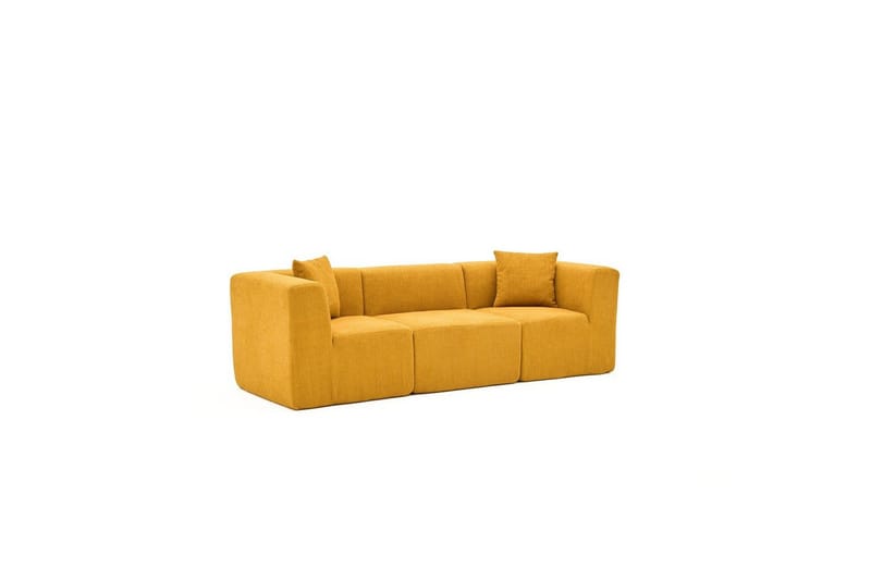 Veyno Sofa 3-sits - Orange - Møbler - Sofaer - 3 personers sofa