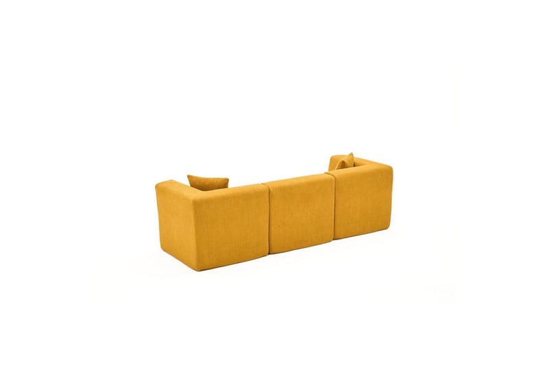 Veyno Sofa 3-sits - Orange - Møbler - Sofaer - 3 personers sofa