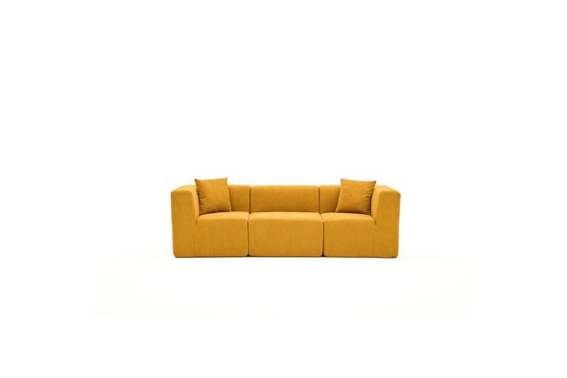 Veyno Sofa 3-sits - Orange - Møbler - Sofaer - 3 personers sofa