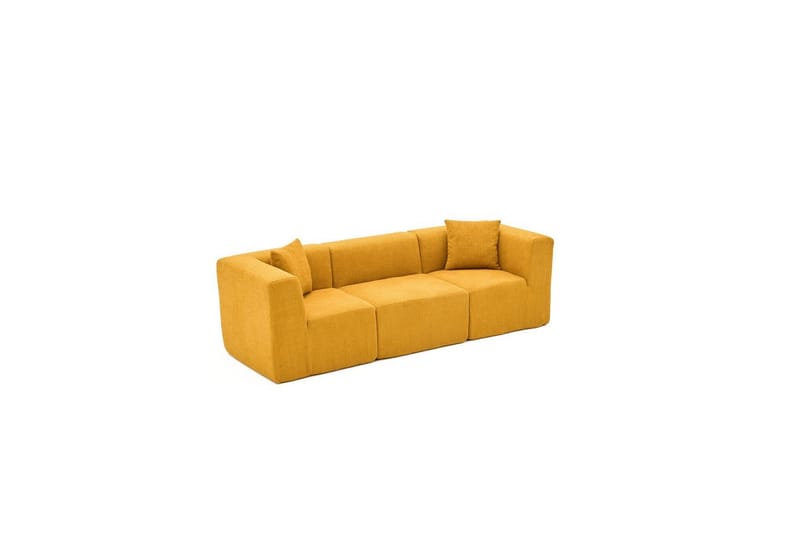 Veyno Sofa 3-sits - Orange - Møbler - Sofaer - 3 personers sofa