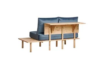 Vidtorp Sofa 2-personers - Blå - Møbler - Sofaer - 2 personers sofa