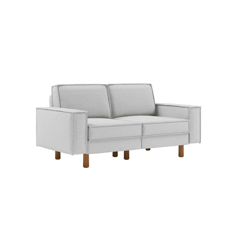 Vilsa 2-personers sofa, Brun/Lysegrå