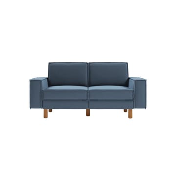 Vilsa 2-personers sofa - Brun/Mørkeblå - Møbler - Sofaer - Velour sofaer