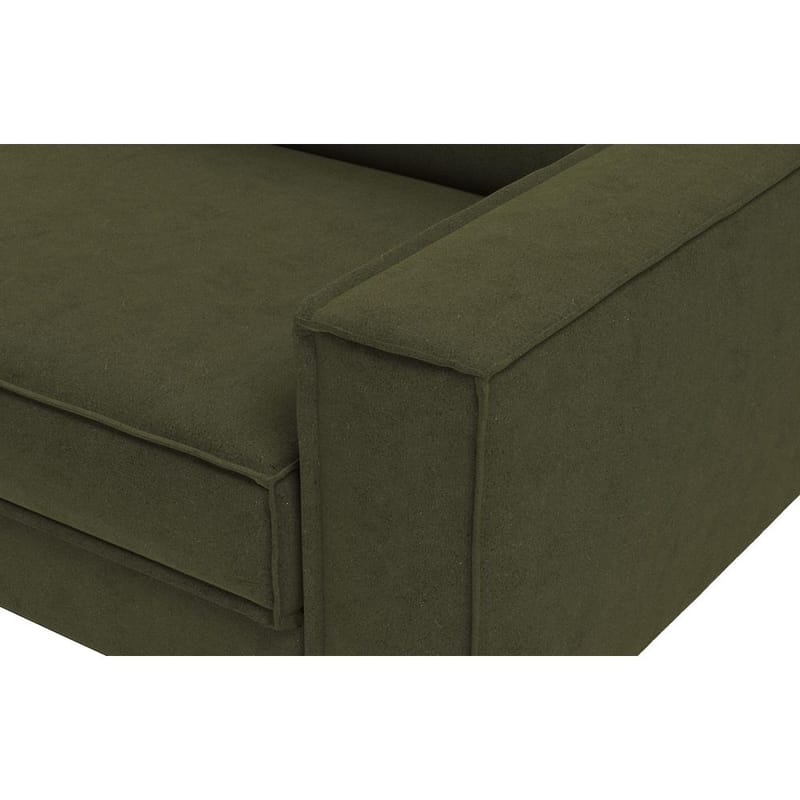 Vilsa 2-personers sofa - Brun/Mørkegrøn - Møbler - Sofaer - Velour sofaer