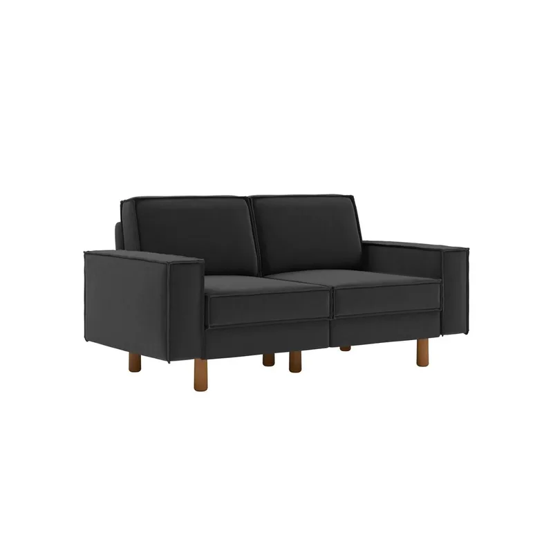 Vilsa 2-personers sofa, Brun/Mørkegrå
