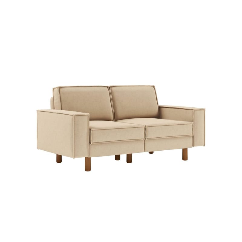 Vilsa 2-personers sofa - Sand - Møbler - Sofaer - Velour sofaer