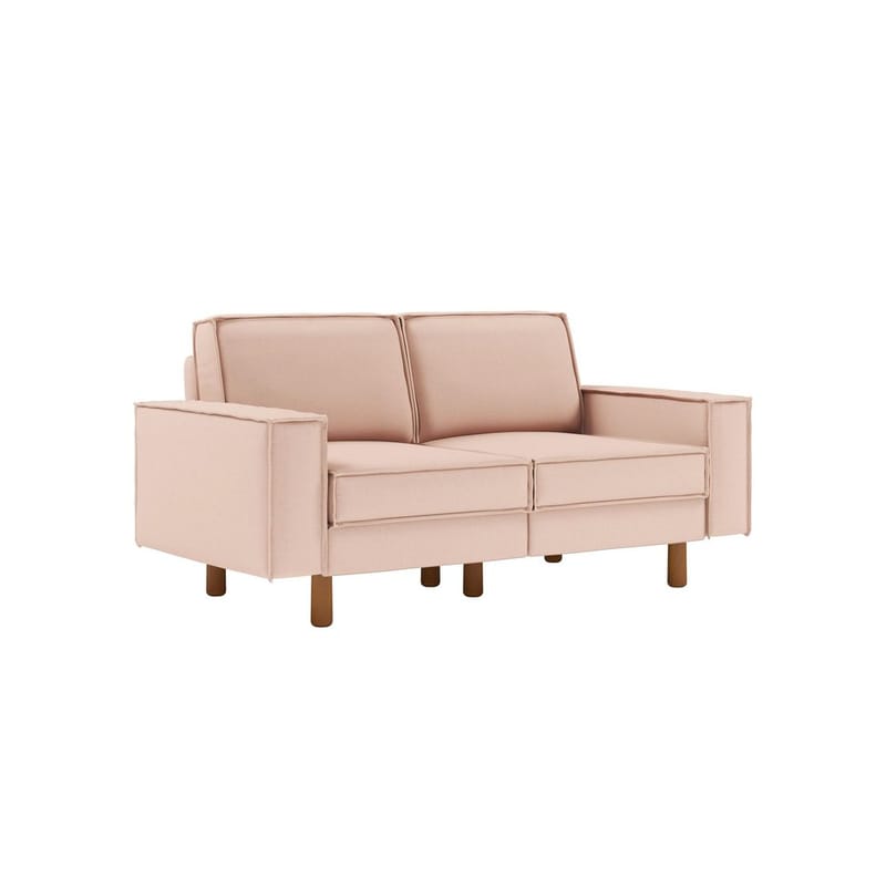 Vilsa 2-personers sofa - Sand - Møbler - Sofaer - Velour sofaer