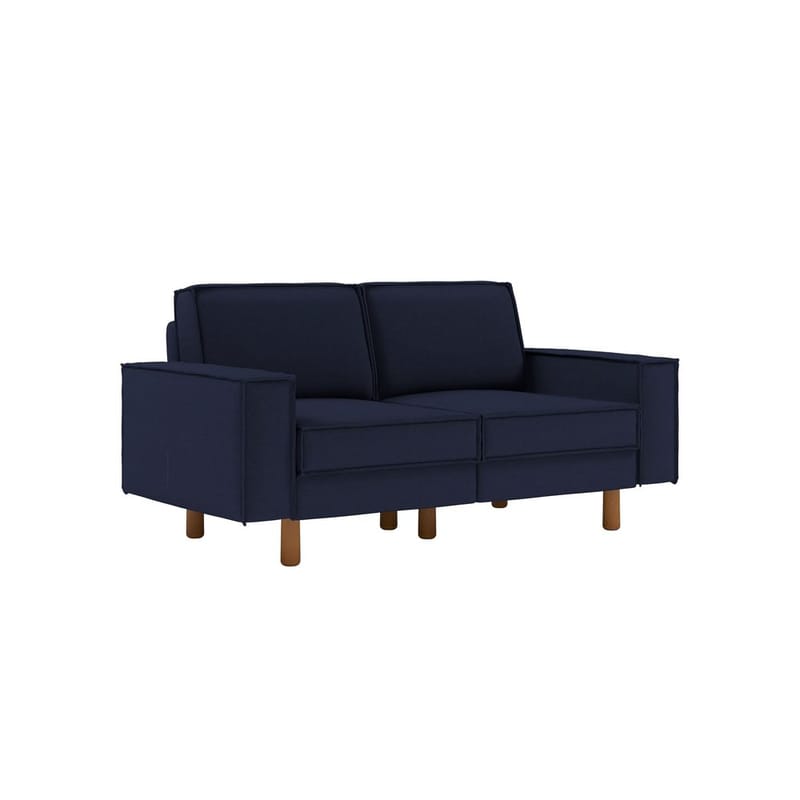 Vilsa 2-personers sofa - Brun/Mørkeblå - Møbler - Sofaer - 2 personers sofa