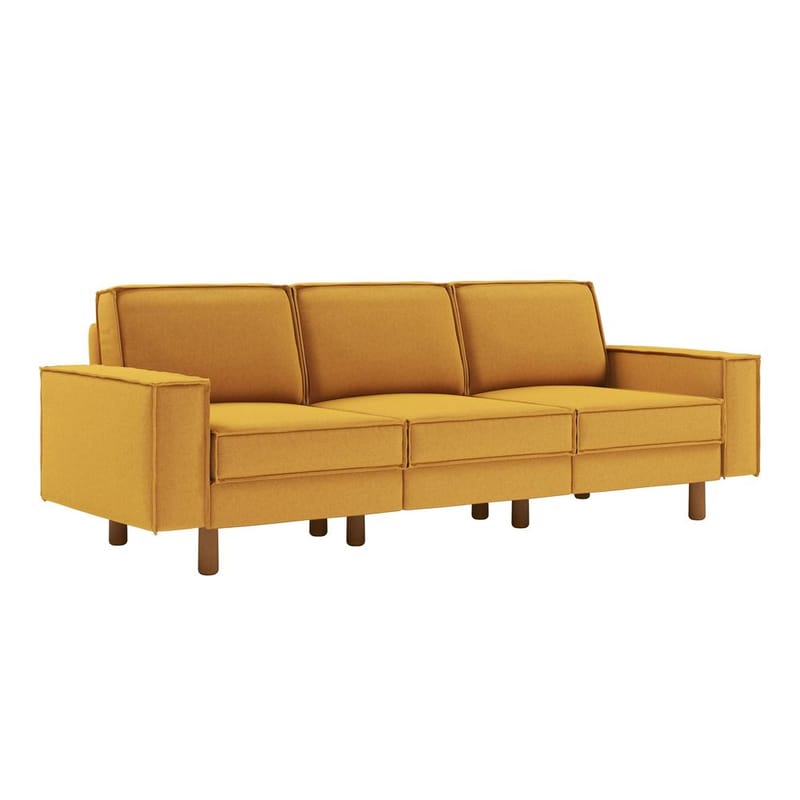 Vilsa 3-personers sofa - Flerfarvet - Møbler - Sofaer - Velour sofaer