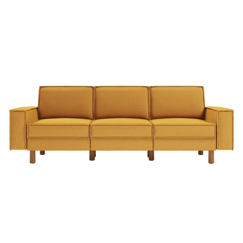 Vilsa 3-personers sofa - Flerfarvet - Møbler - Sofaer - Velour sofaer