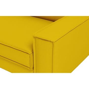 Vilsa 3-personers Blød Dyb Sofa i Hør - Gul|Brun - Møbler - Sofaer - 3 personers sofa