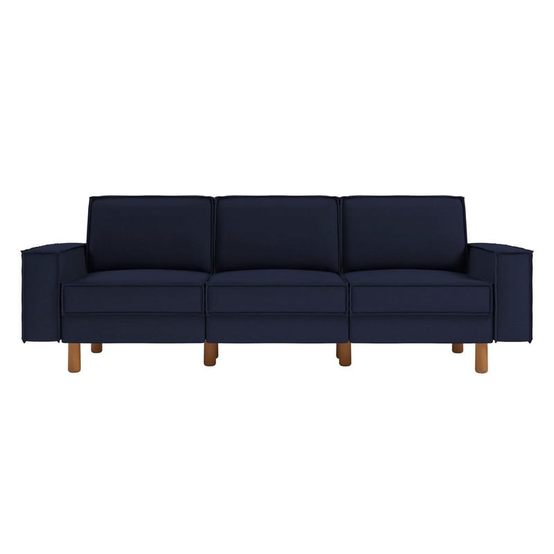 Vilsa 3-personers sofa - Mørkeblå - Møbler - Sofaer - 3 personers sofa