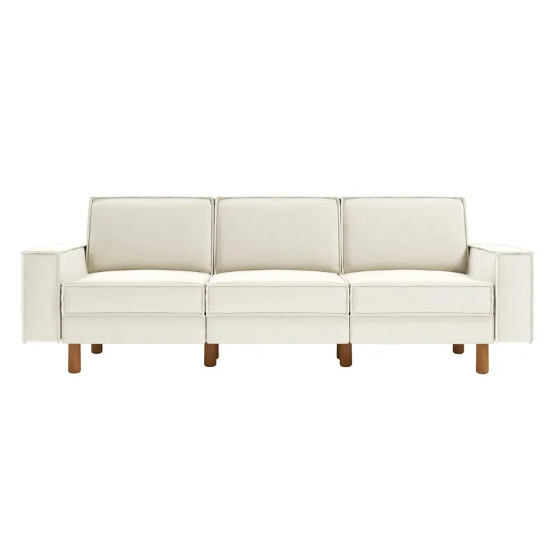 Vilsa 3-personers sofa - Flerfarvet - Møbler - Sofaer - Velour sofaer