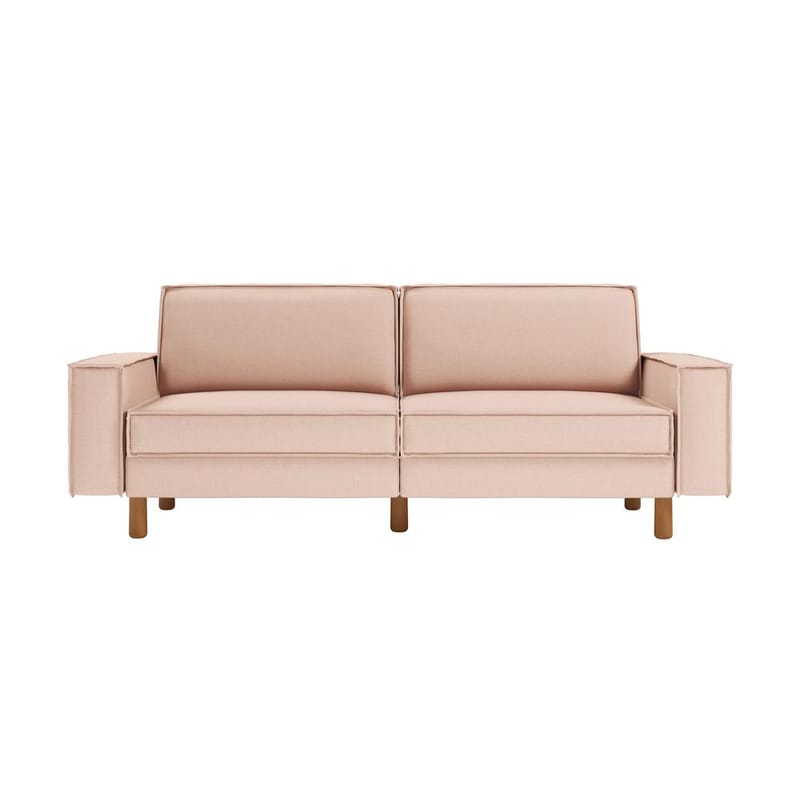 Vilsa 3-personers sofa - Rosa - Møbler - Sofaer - Velour sofaer