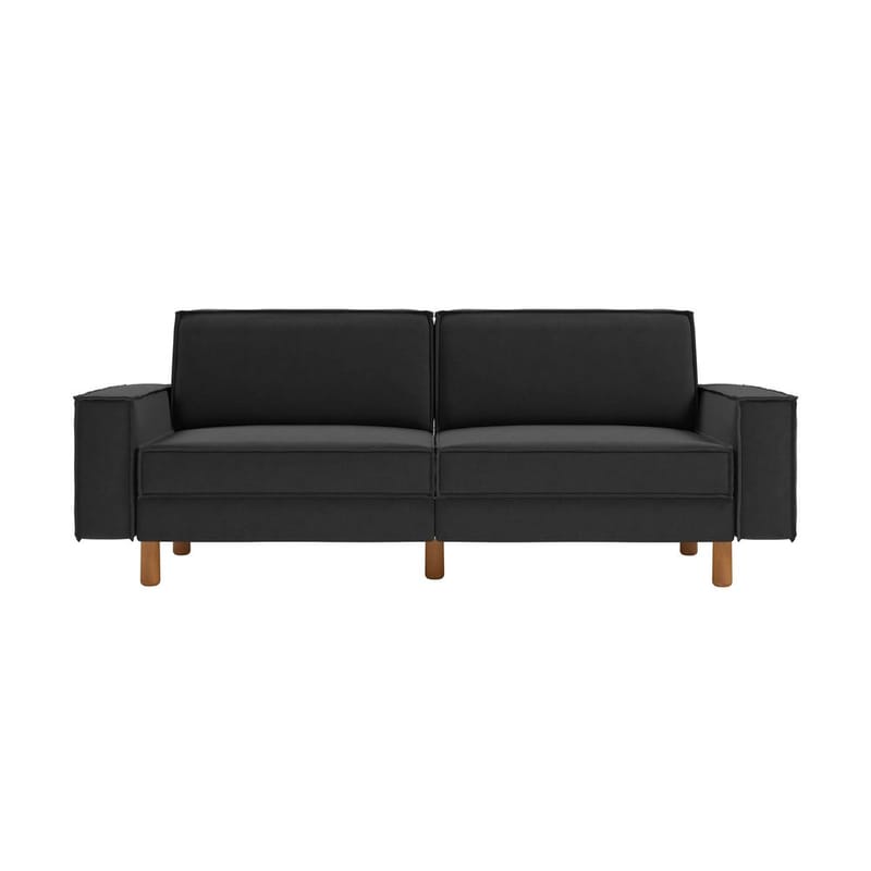 Vilsa 3-personers sofa - Mørkegrå - Møbler - Sofaer - Velour sofaer