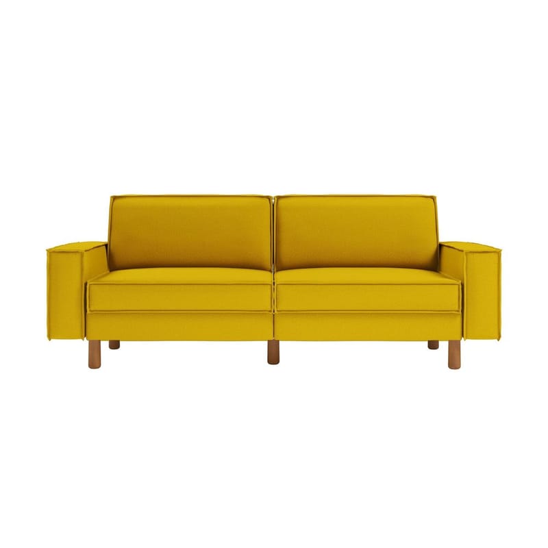 Vilsa 3-personers sofa - Sennepsgul - Møbler - Sofaer - 3 personers sofa