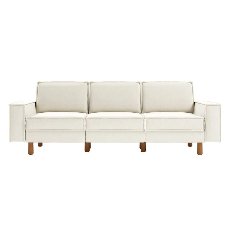 Vilsa 3-personers sofa - Flerfarvet - Møbler - Sofaer - Velour sofaer