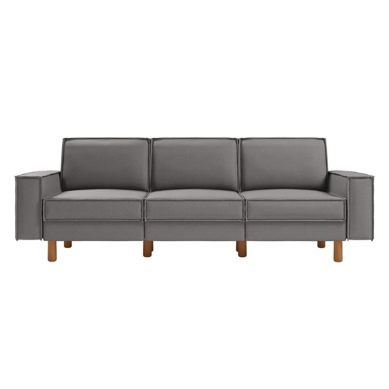 Vilsa 3-personers sofa - Sort - Møbler - Sofaer - 3 personers sofa