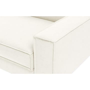 Vilsa 3-personers sofa - Elfenben - Møbler - Sofaer - Velour sofaer