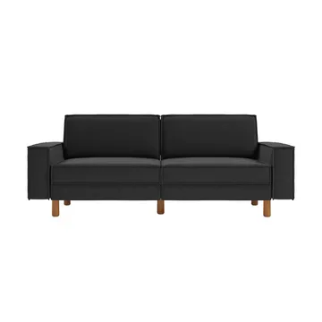 Vilsa 3-personers sofa - Mørkegrå - Møbler - Sofaer - Velour sofaer