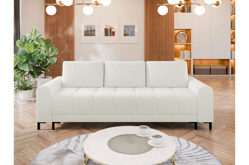 Vilshult Sofa 3-seter - Hvid - Møbler - Sofaer - 3 personers sofa