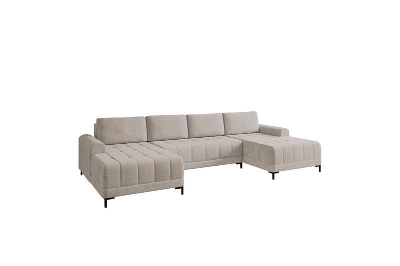 Vilshult Sofa Dobbeldivan 4-seter, Beige