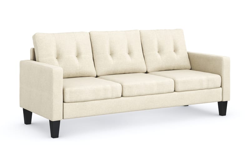 Vislanda 3-personers Sofa - Beige - Møbler - Sofaer - 3 personers sofa