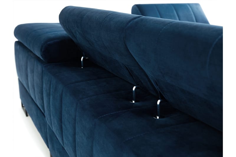 Warwick Sovesofa Med 3-Sæders Chaiselong - Grå - Møbler - Sofaer - Sovesofaer