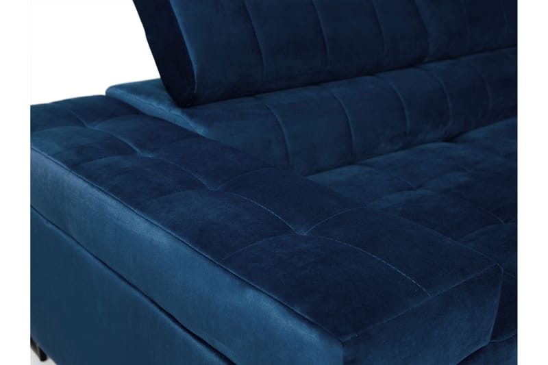 Warwick Sovesofa Med 3-Sæders Chaiselong - Grå - Møbler - Sofaer - Sovesofaer