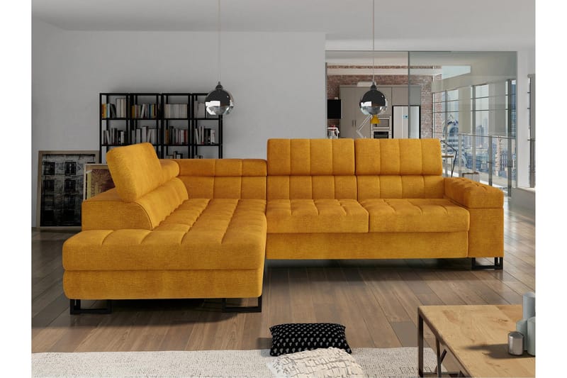 Warwick Sovesofa Med 3-Sæders Chaiselong - Møbler - Sofaer - Sovesofaer