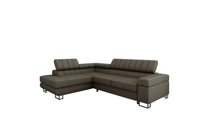 Warwick Sovesofa med Schäslong 3-personers - Brun - Møbler - Sofaer - Sovesofaer