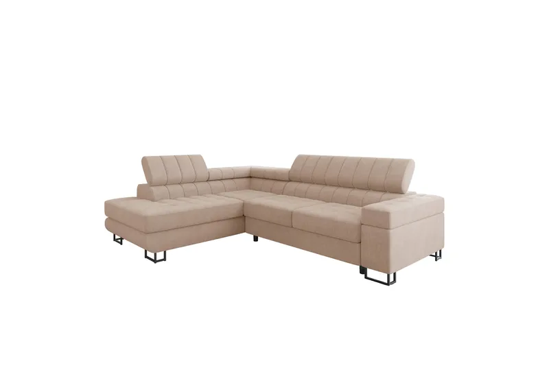 Warwick Sovesofa med Schäslong 3-personers - Rosa - Møbler - Sofaer - Sovesofaer