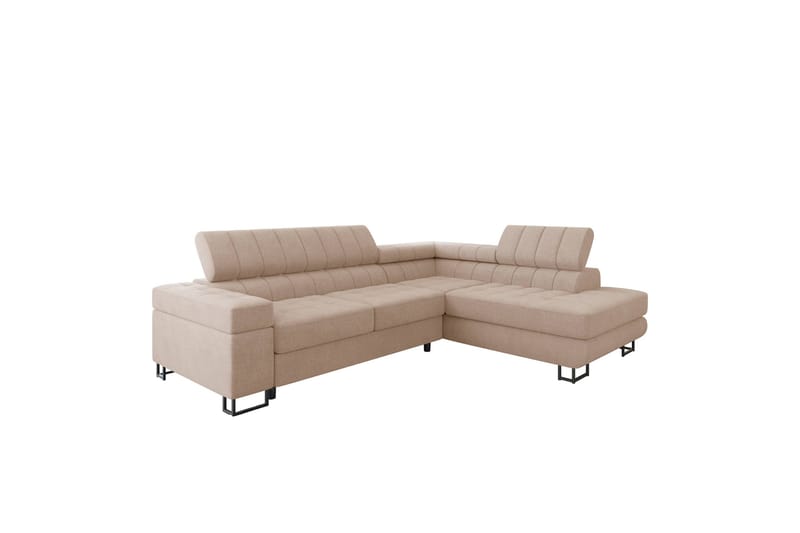 Warwick Sovesofa med Schäslong 3-personers, Rosa
