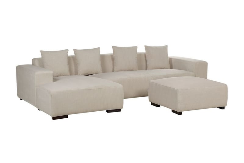 Westerfeld Hjørnesofa 4-personers - Beige - Møbler - Sofaer - Hjørnesofa