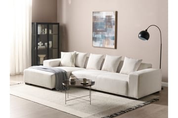 Westerfeld Hjørnesofa 4-personers - Hvid - Møbler - Sofaer - Hjørnesofa
